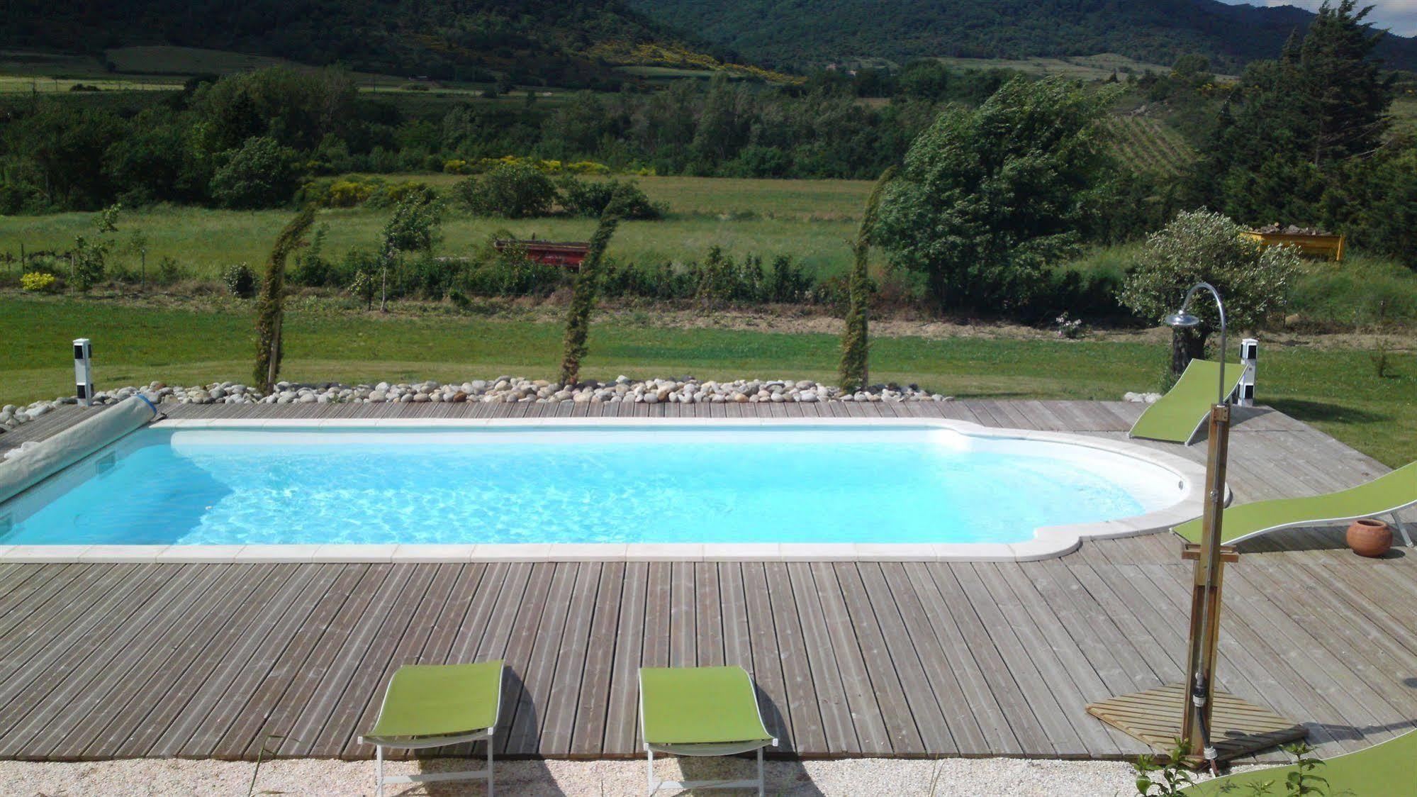 Relais De L'Alsou- Piscine Labastide-en-Val Exterior foto